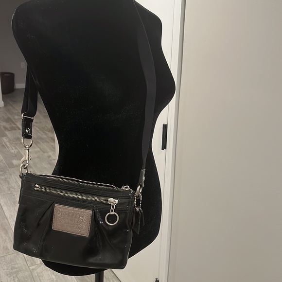 Y2k Coach Black Leather side bag - Picture 7 of 7